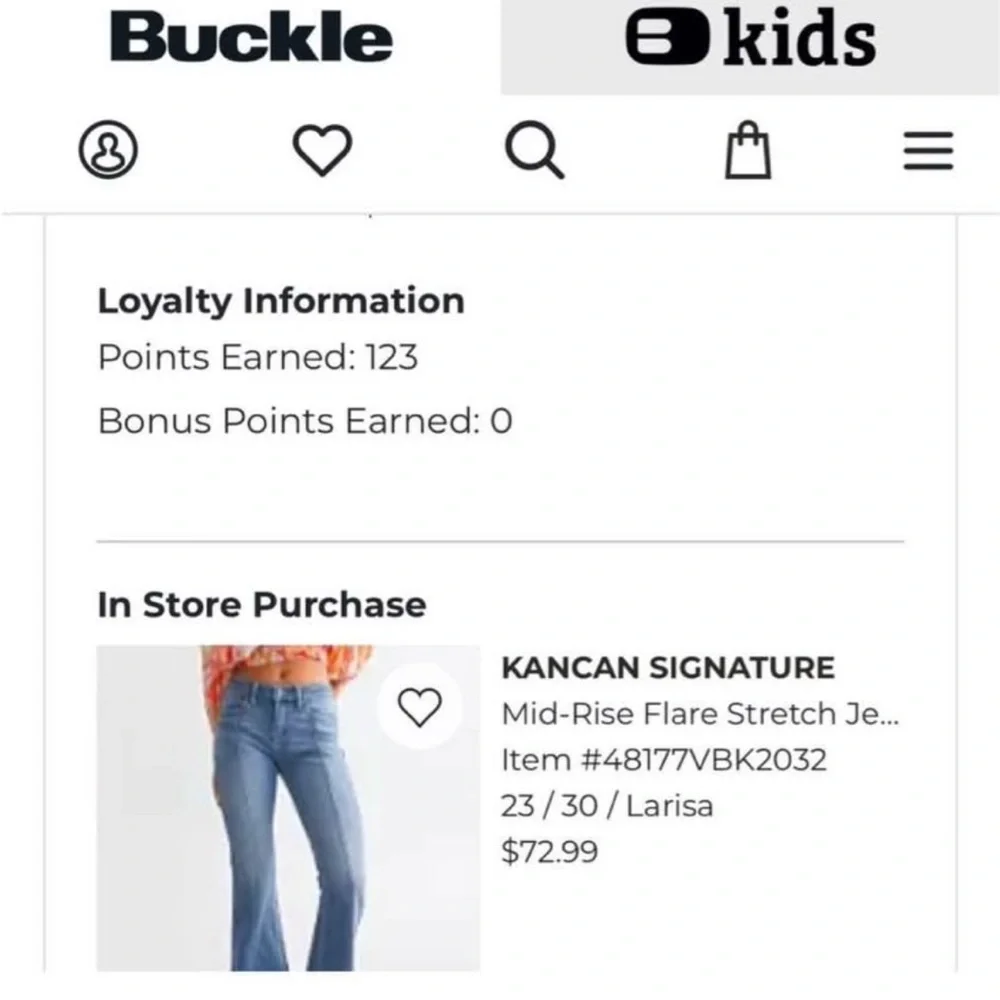 KanCan Light Blue Wide Leg Jeans - Picture 9 of 13